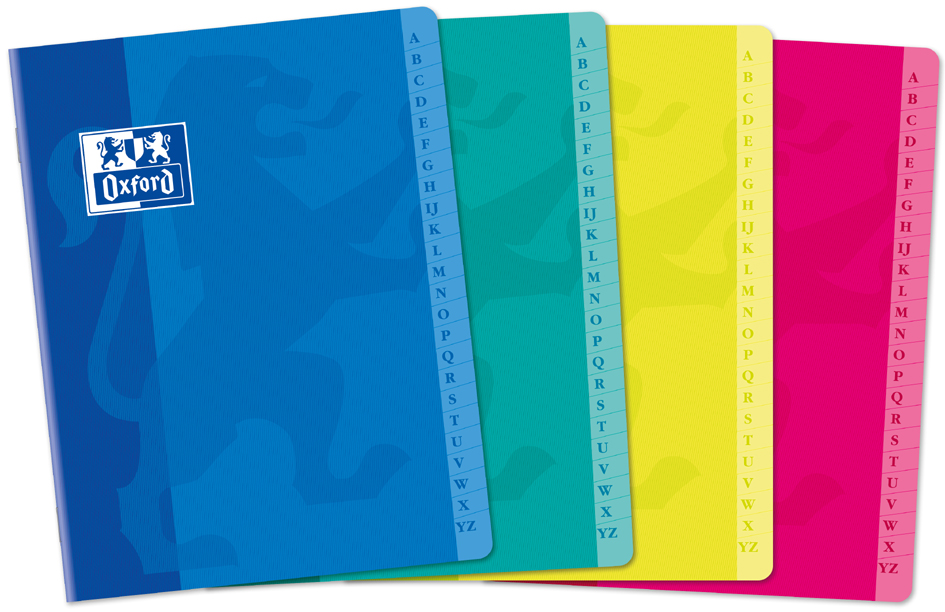 Oxford Carnet répertoire, piqûre, 170 x 220 mm