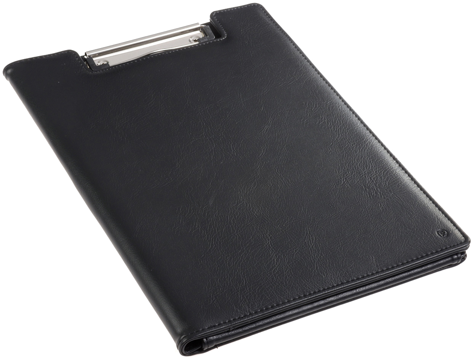 Porte-blocs double, A4, similicuir
