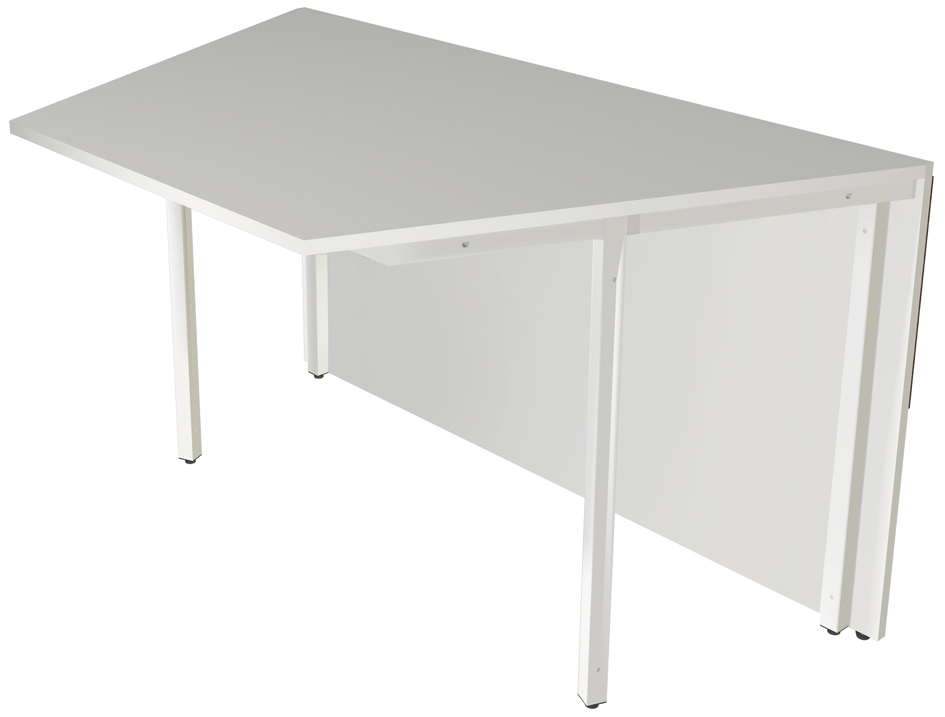 2) Elément de table, 2 côtés, droit