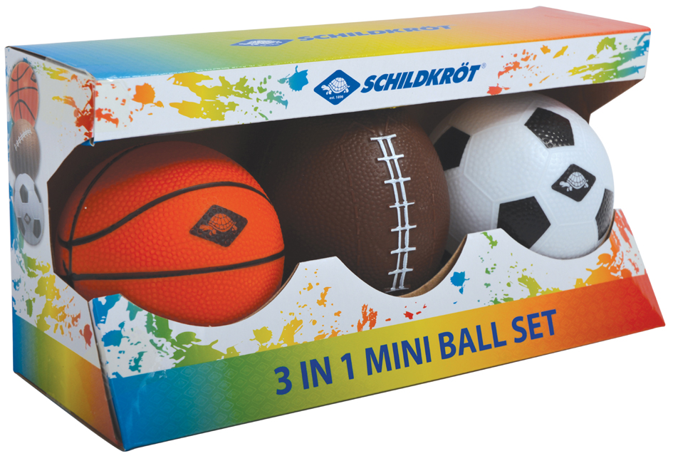 Set de mini ballons 3 en 1, emballage