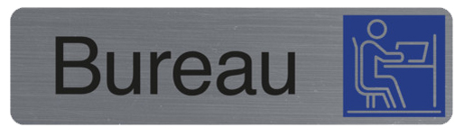 Plaque de signalisation "Bureau"
