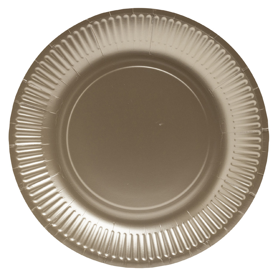 Assiettes jetables, carton