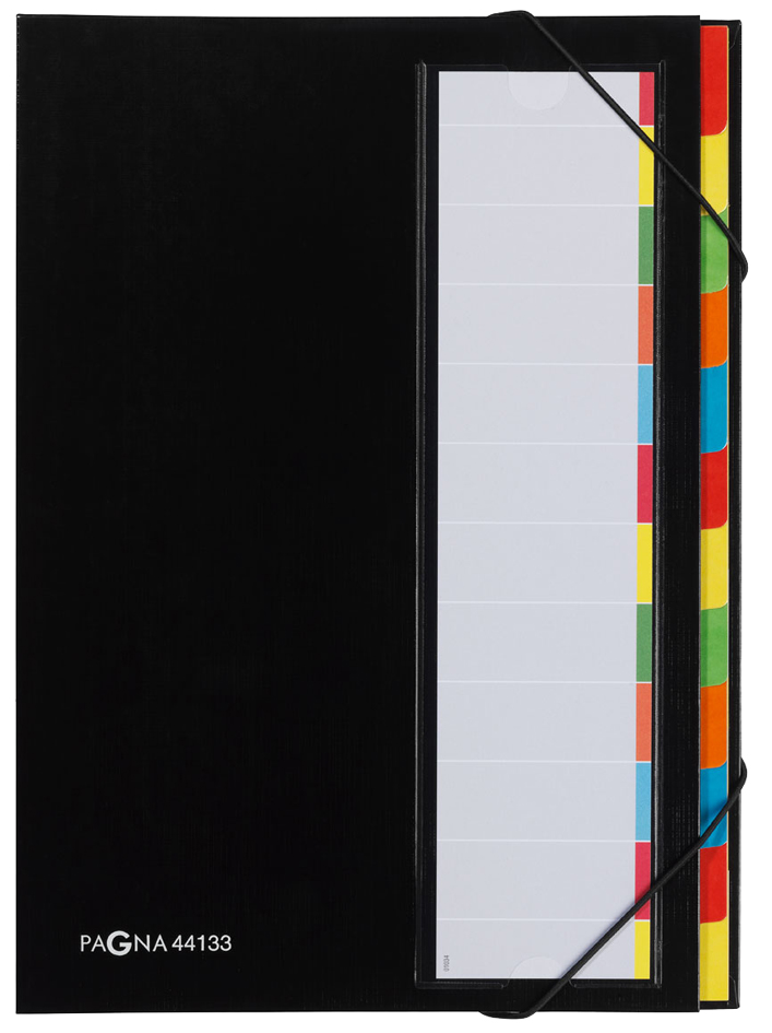 PAGNA trieur DESKORGANIZER Color, 12 poches, noir
