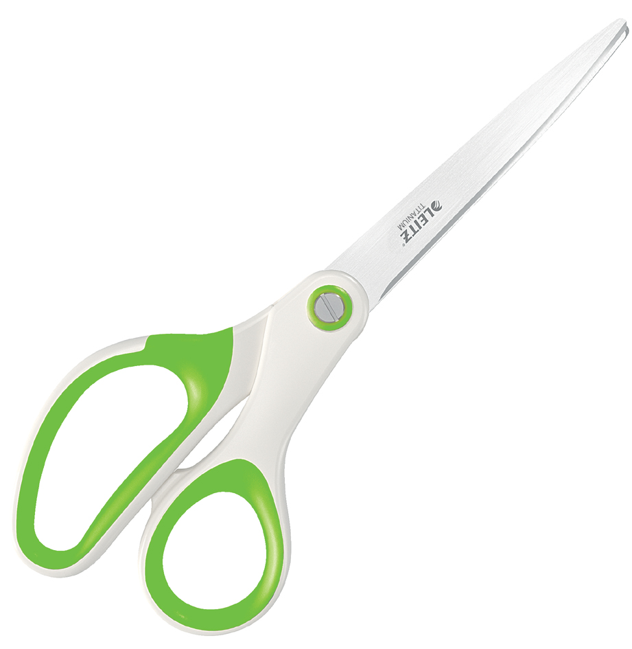 LEITZ ciseaux WOW Titan, longueur: 205 mm (8'), vert métal