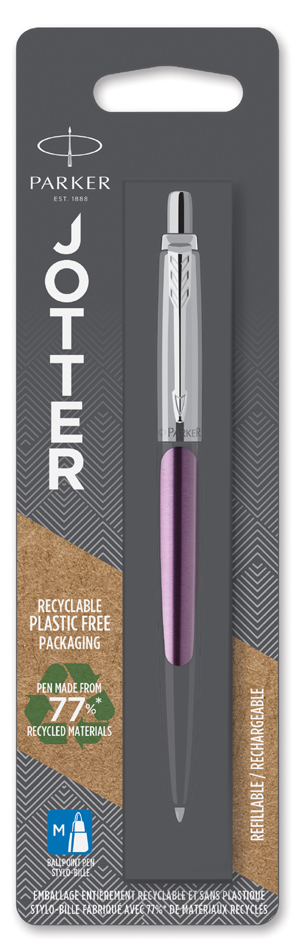 Stylo à bille rétractable JOTTER Victoria Violet C.T.