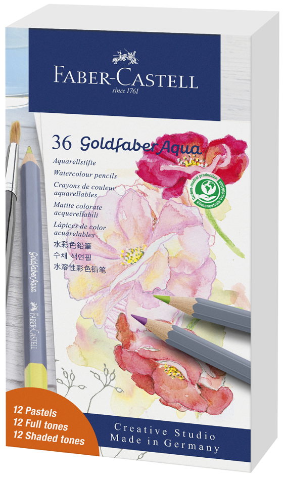 Crayons GOLDFABER Aquarelle, étui cadeau