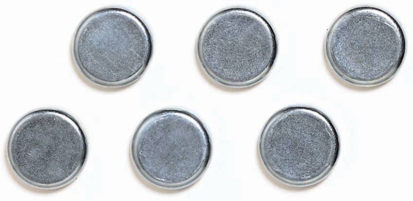 FRANKEN Aimant de fixation, force adhésive: 2.000 g, chrome