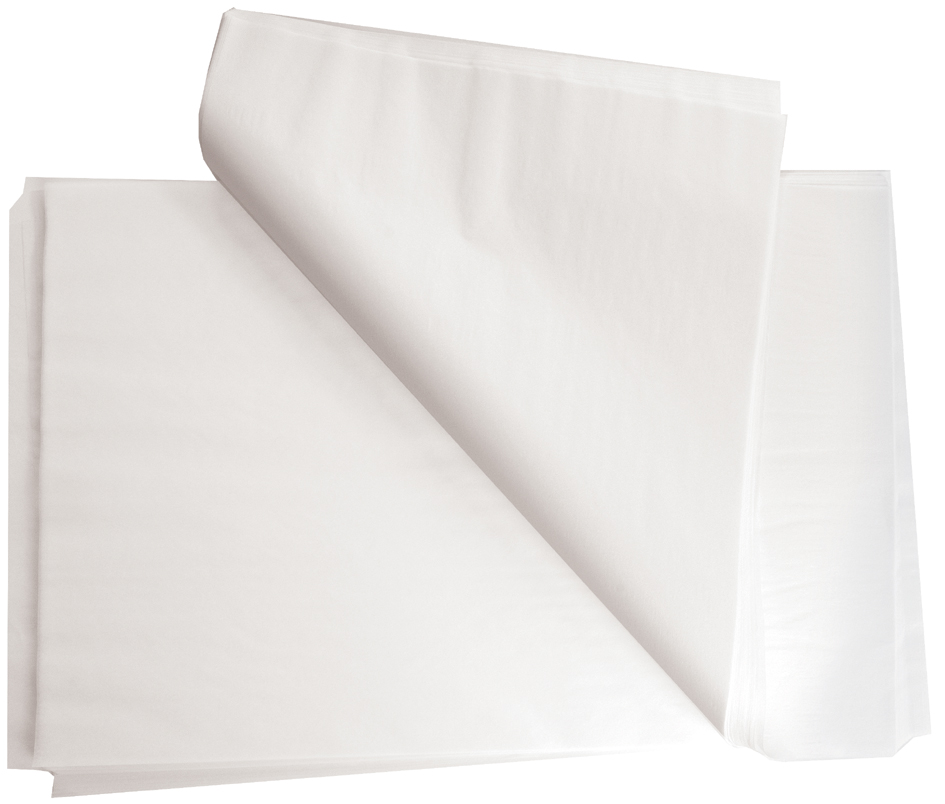 HYGOSTAR Papier sulfurisé prédécoupé 'PREMIUM', blanc