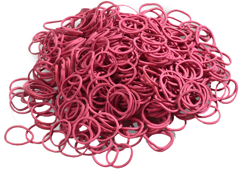 Bracelets caoutchouc, grande boîte