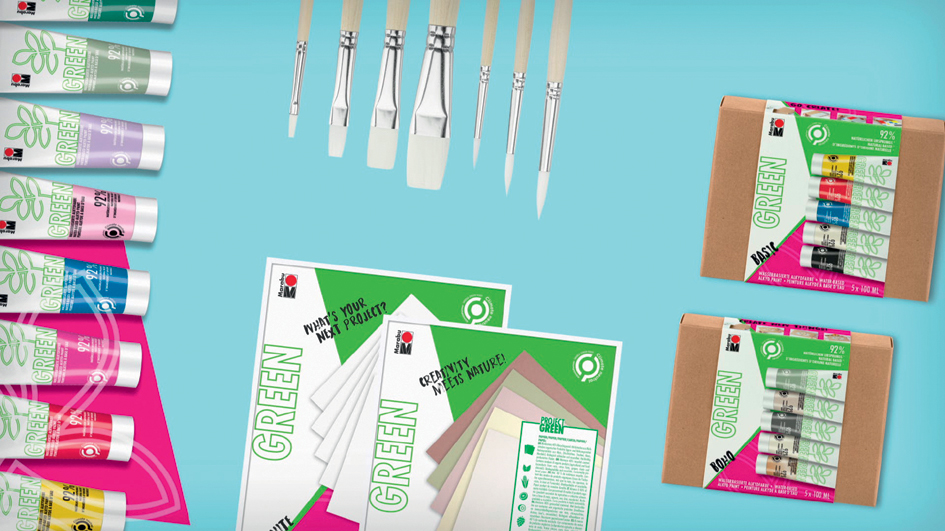 Visuel de référence : présente la série GREEN