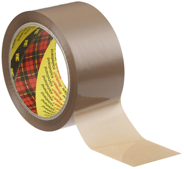 3M Scotch Ruban adhésif d'emballage 313, PP, 50 mm x 100 m