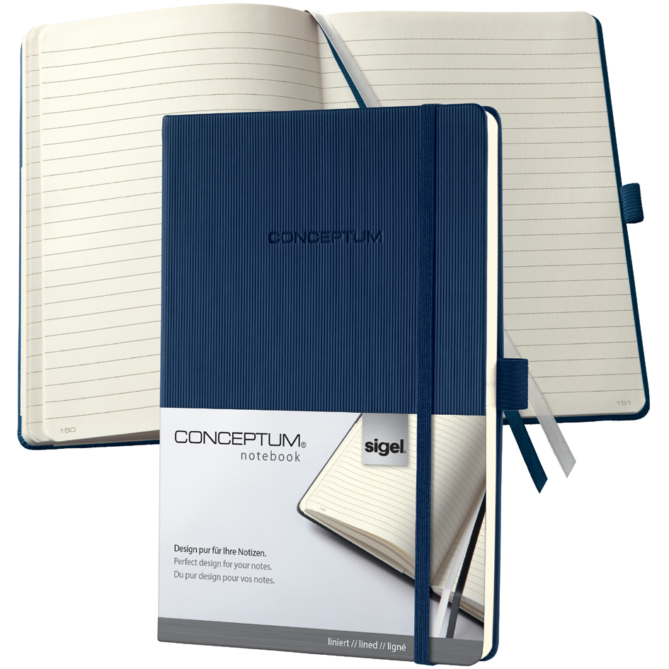 Visuel de référence: Carnet de notes Conceptum, bleu