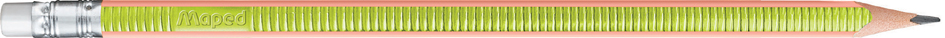 Maped Crayon d'apprentissage Kidy learn, avec gomme, HB