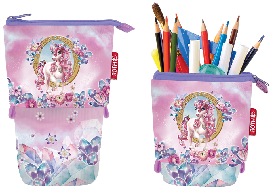 ROTH Trousse 2 en 1 'Jolie licorne'