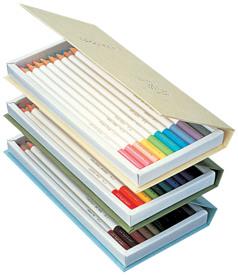 Crayons de couleur "IROJITEN" Rainforest - ouvert