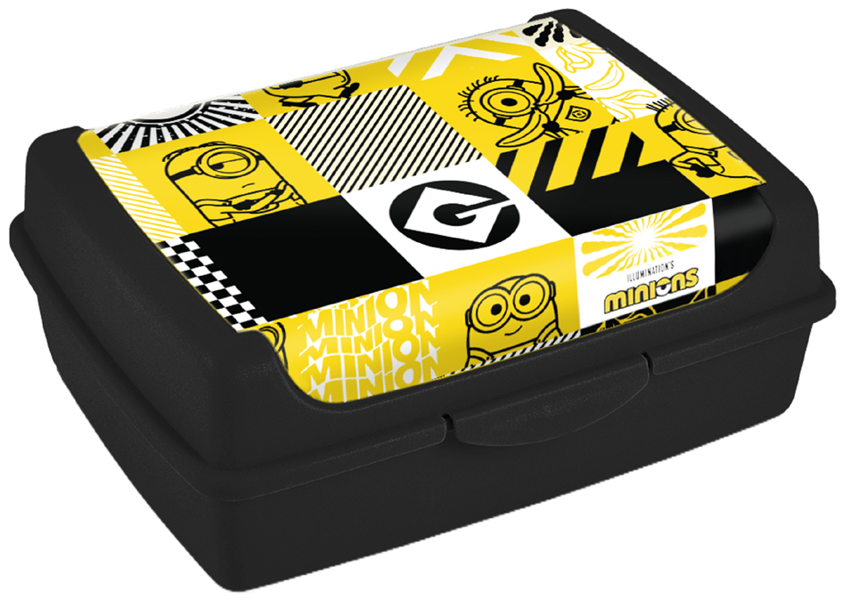 minions mosaic, noir