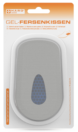 HARO Talonnette en gel, gel TPE, 1 paire