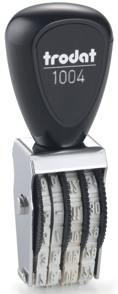 trodat Tampon dateur 1004, taille d'empreinte: 3 x 12 mm