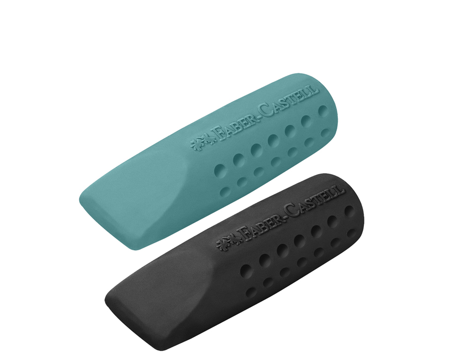 Gomme GRIP ERASER CAP, océan/noir
