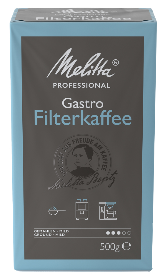 Melitta Café 'Gastro Röstkaffee mild', moulu