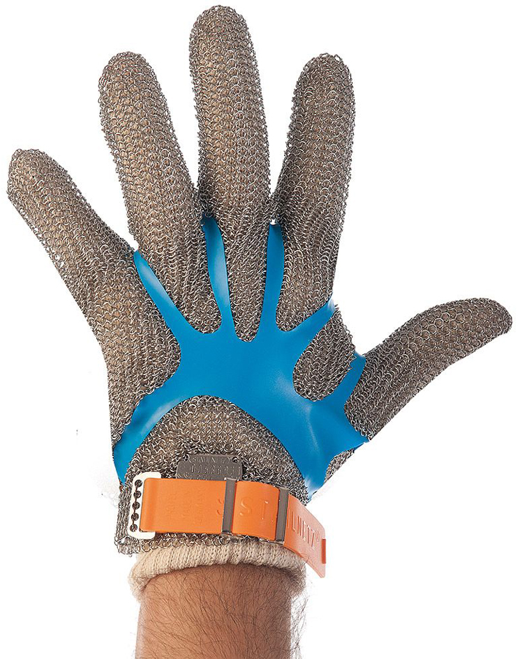 HYGOSTAR Fixe-gant DETECT, détectable, bleu