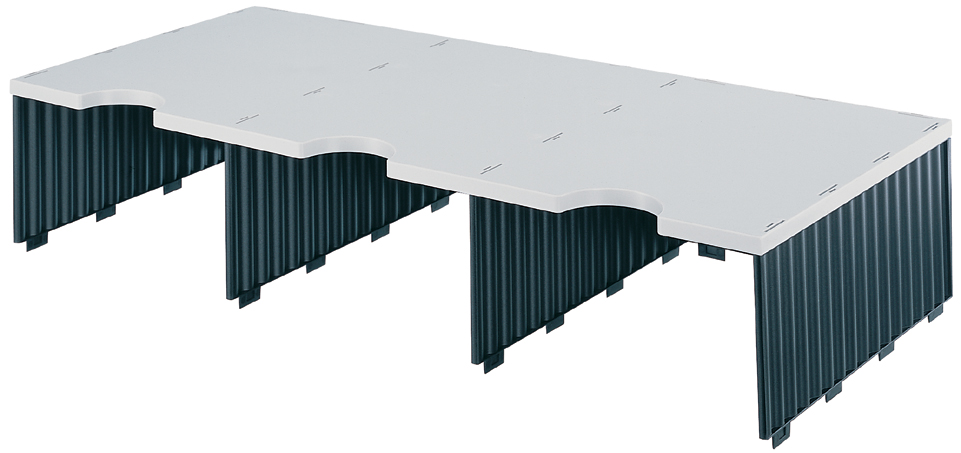 styro Module d'extension styrodoc trio, 3 compartiments,