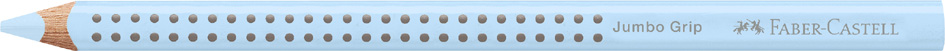 FABER-CASTELL Crayon de couleur Jumbo GRIP PASTEL, bleu