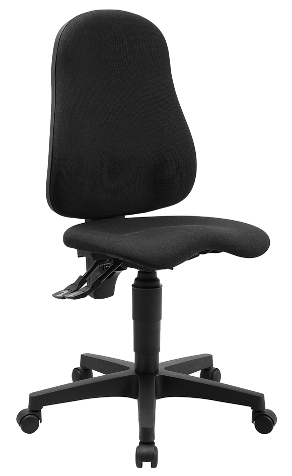 Topstar Chaise de bureau pivotante 'Ortho Point', noir