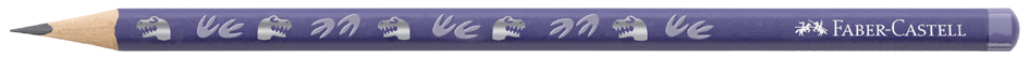 FABER-CASTELL Crayon de papier Dino, HB, bleu