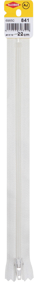 Visuel de référence : Fermeture zip, glissière spirale en plastique, blanc cassé
