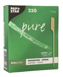 PAPSTAR Pique apéritif 'Golf', longueur: 120 mm