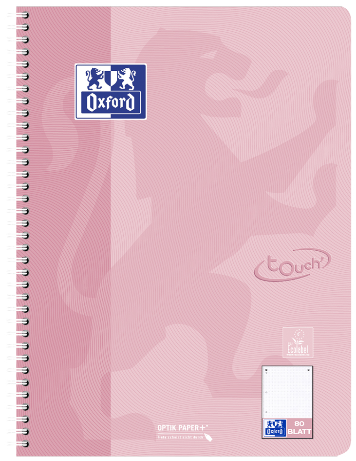 Cahier TOUCH pastel, corail