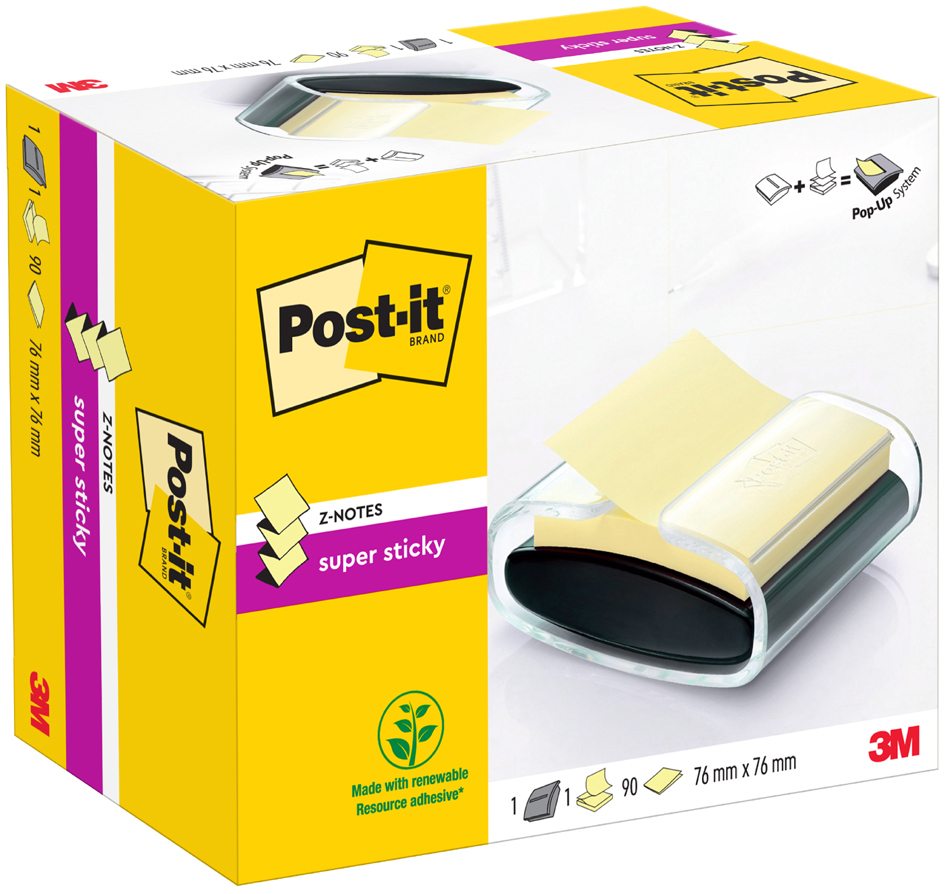 Distributeur Z-Notes, emballage