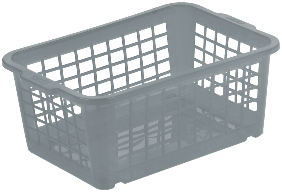 keeeper Corbeille de rangement 'fred', gris transparent