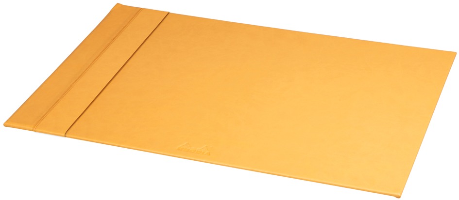 RHODIA Sous-main, en similicuir, orange