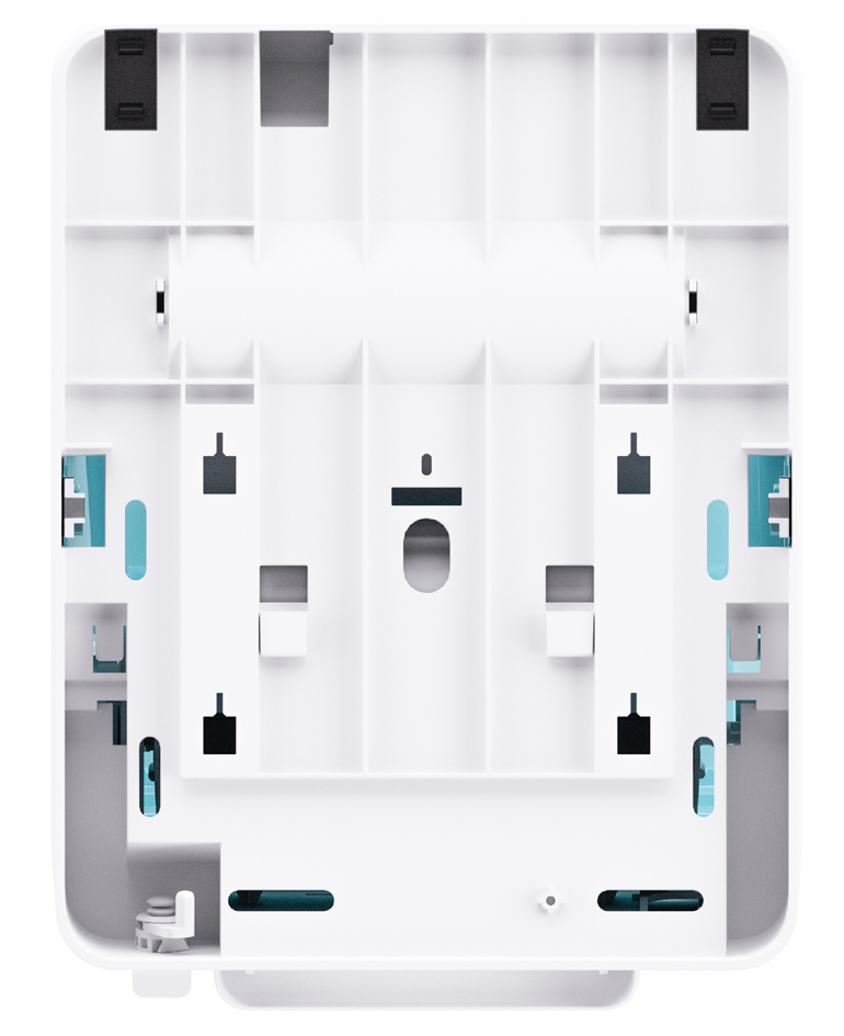 HYGINITY Distributeur d'essuie-mains en rouleau AutoCut - vue arrière