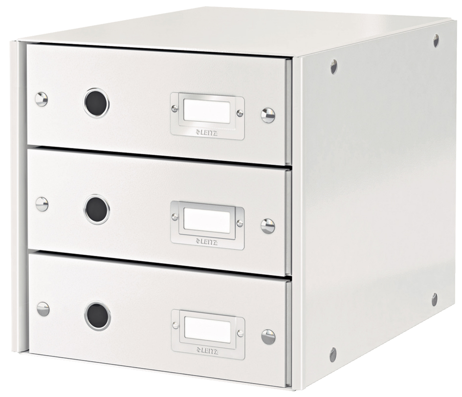 LEITZ Bloc de classement Click & Store WOW, blanc