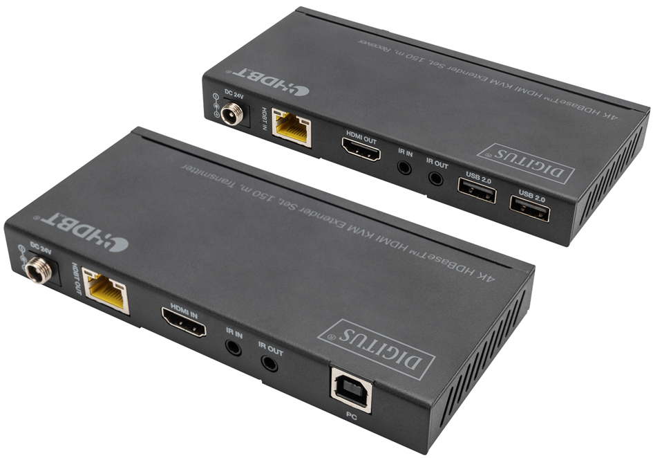 Kit d'extension KVM HDMI HDBaseT, face arrière