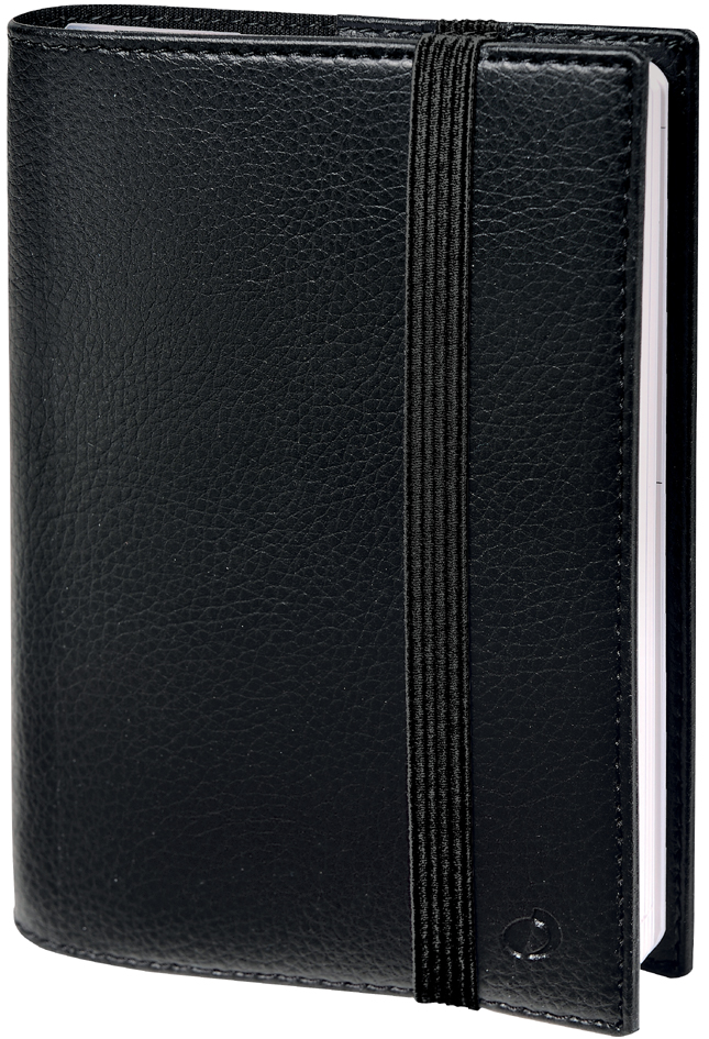 Agenda Time & Life Pocket, noir