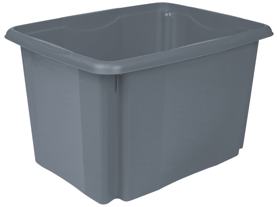 keeeper Boîte de rangement 'emil eco', 30 litres, gris