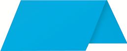 Pollen by Clairefontaine Marque-place 85 x 80 mm, turquoise