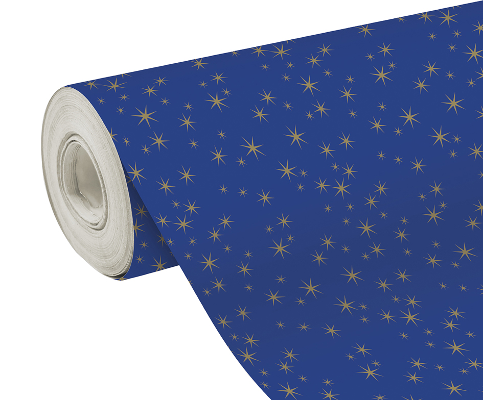 Clairefontaine Papier cadeau de Noël 'Étoiles'