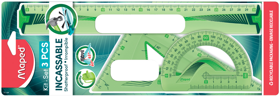 Kit de géométrie Flex, vert