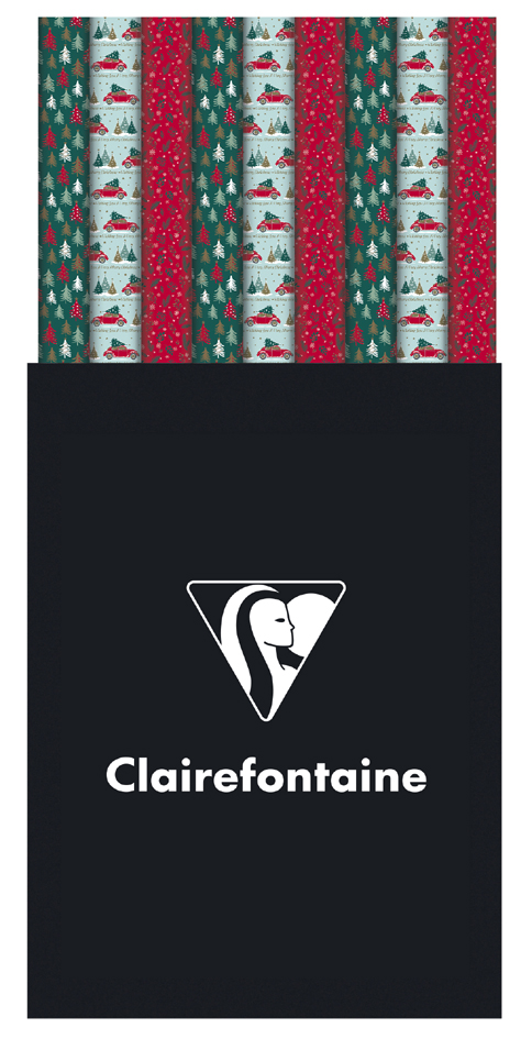 Clairefontaine Papier cadeau de Noël 'Alliance II'
