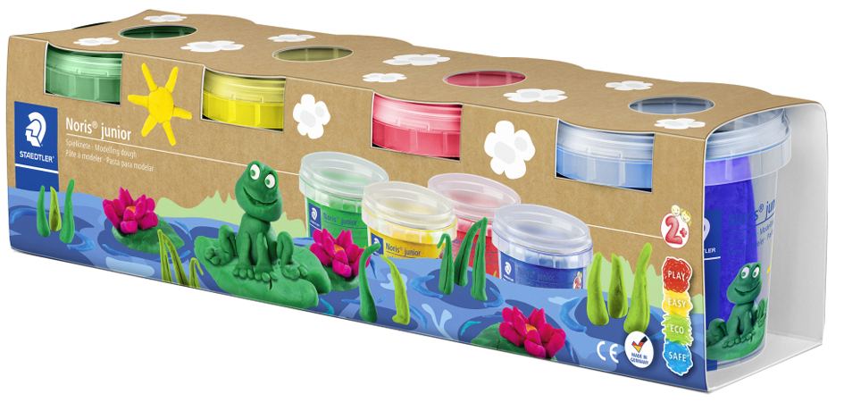 STAEDTLER Kit de pâte à modeler Noris, 4 standards