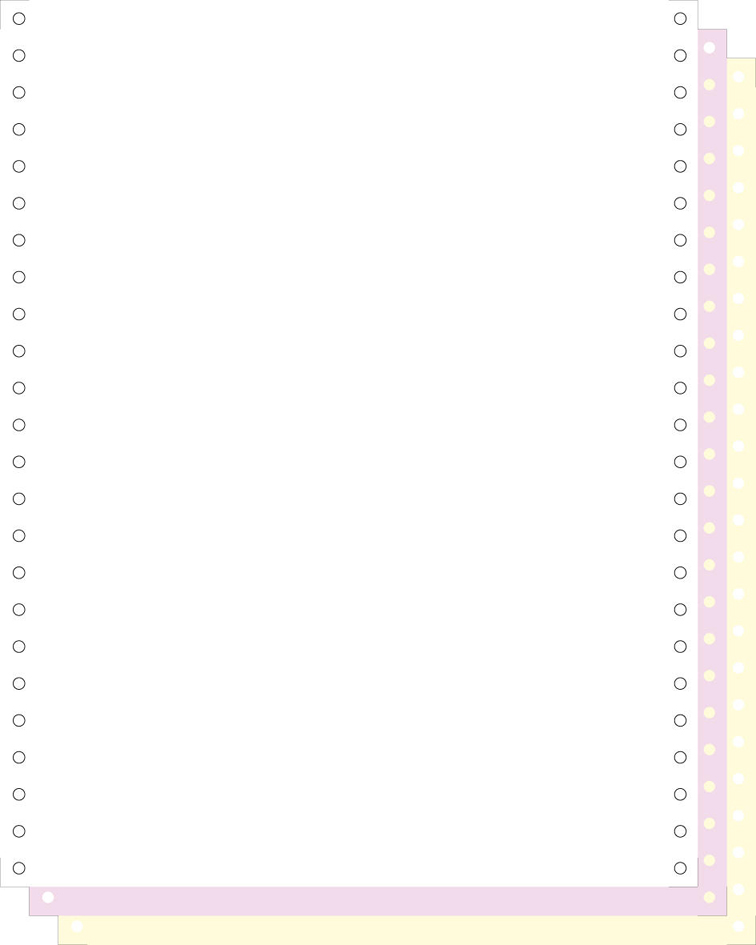 EXACOMPTA Papier listing, 240 mm x 12' (30,48 cm)