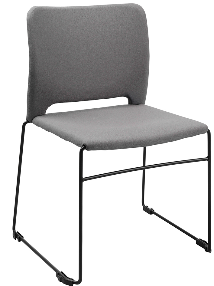 Topstar Chaise visiteur 'Visit Lite', rembourré, gris