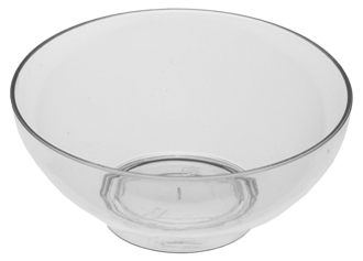 STARPAK Coupelle pour amuse-gueule rond, 65 ml, transparent