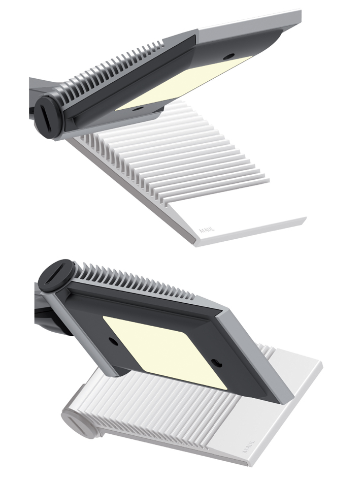 Vue détaillée: tête de lampe