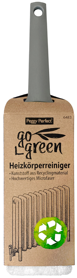 Peggy Perfect Brosse pour radiateur 'GoGreen', microfibres
